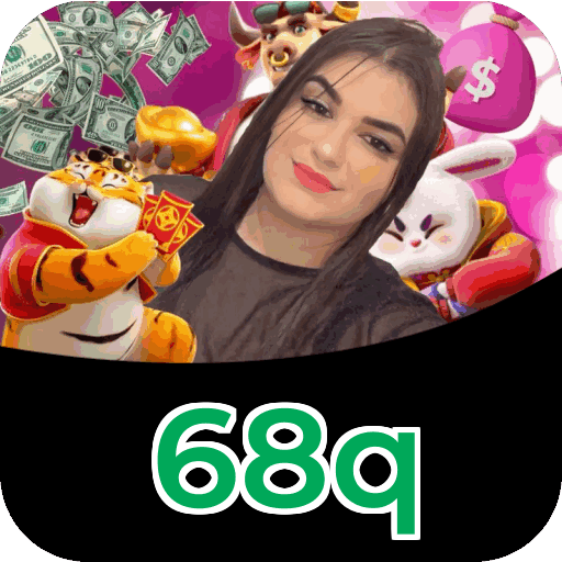 Passo a passo visual mostrando processo de download e instalação do aplicativo 68q